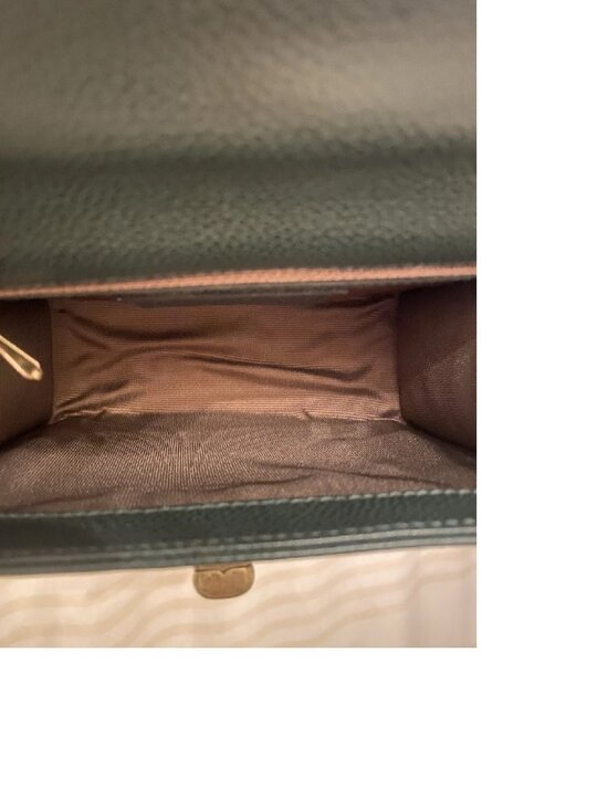 Coach 4413 Madison Gracie purse handbag crossbody forest green - Picture 14 of 16